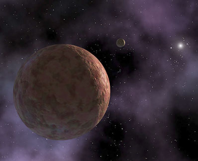 Artystyczna wizja planety Sedna